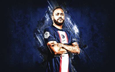 Télécharger neymar, psg, portrait, paris saint-germain, footballeur ...