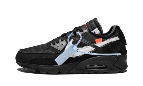 Off-White Nike Air Max 90 Black + Desert Ore 2019 Release Date - SBD