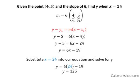 Point Slope Form (Simply Explained w/ 17 Examples!)