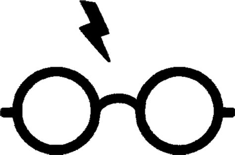 Drawn Glasses Harry Potter - Harry Potter Glasses Svg Free Clipart ...