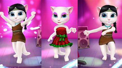 My Talking Angela Dance - Fun Dress Up, Makeover Beautiful Kitten ...