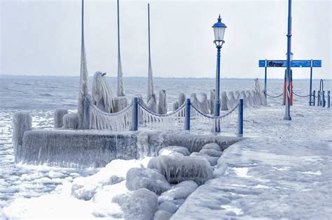 lake Balaton winter | Balaton, Hungary, Budapest