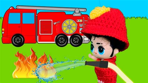 Firefighters Song for Kids - Fire Truck Song - Fire Trucks Rescue Team ...