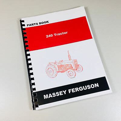 Massey Ferguson 240 Tractor Parts Diagram | Reviewmotors.co