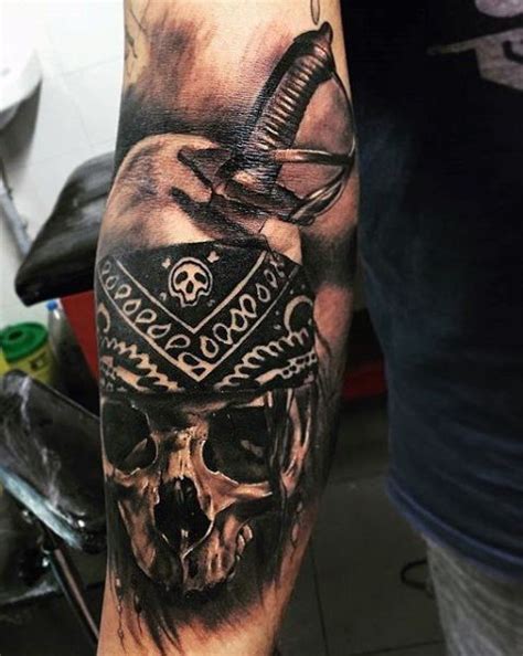 Top 53 Pirate Tattoo Ideas [2021 Inspiration Guide] | Pirate tattoo ...