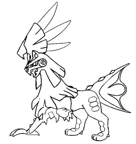 Legendary Pokemon Sword Coloring Page Coloring Pages