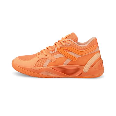 TRC Blaze Court Basketball Shoes | Orange - PUMA