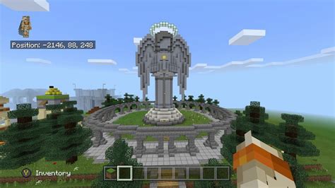 Minecraft Angel Statue