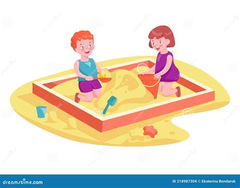 Sandbox Cartoon Icon Vector Illustration | CartoonDealer.com #79643826