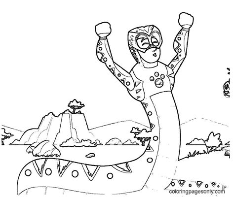 Wild Kratts Printable Coloring Pages