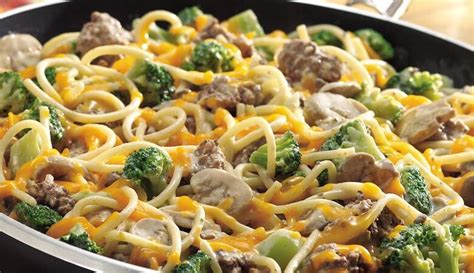 Ground Beef Alfredo Recipe: Easy and Delicious Recipe, Perfect Food ...