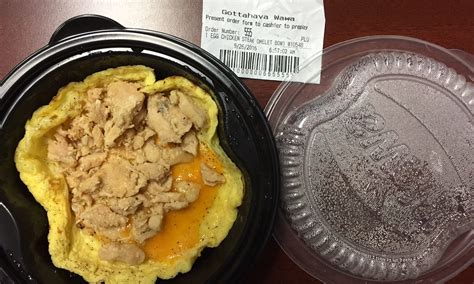 Wawa Breakfast: Omelet & Coffee - Sarasota Wings News & Reviews