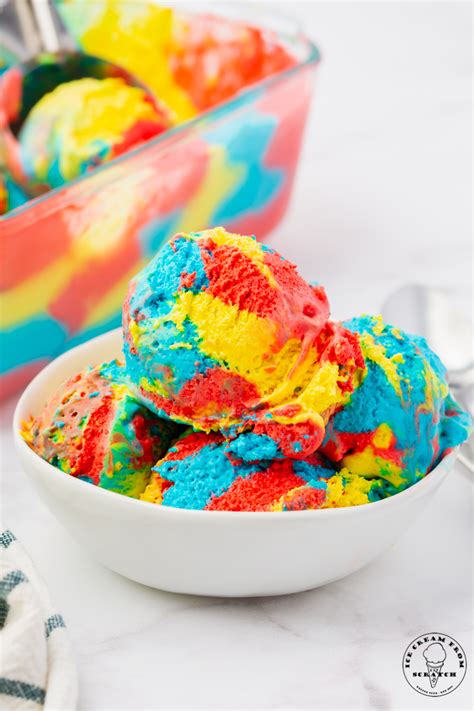 Easy Superman Ice Cream Recipe - Ice Cream From Scratch