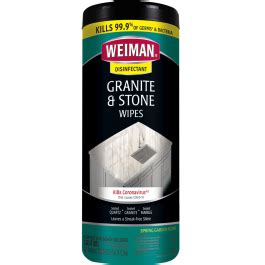 Granite & Stone Disinfecting Wipes | Weiman