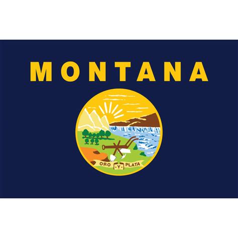 Montana State Flag - Volunteer Flag Company