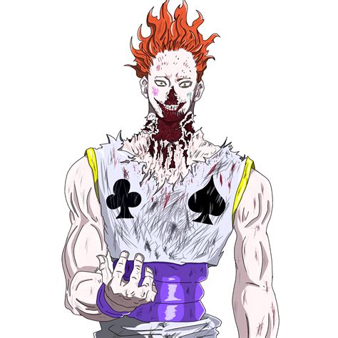 Hisoka Morou after fight with Chrollo ♦♣♠ : r/HunterXHunter