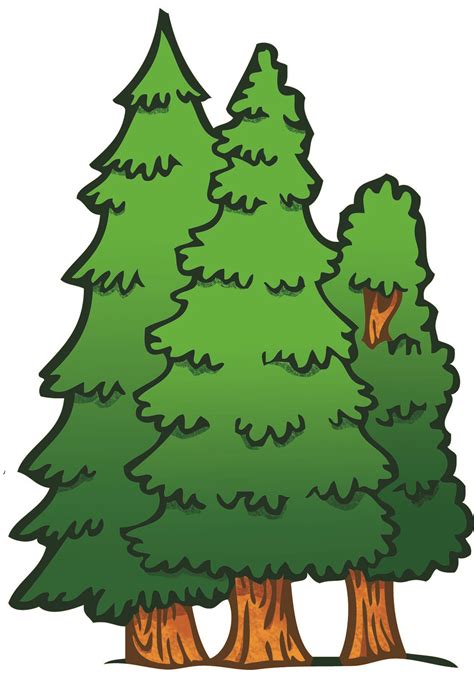 Forest trees clipart free clipart images 2 - Clipartix