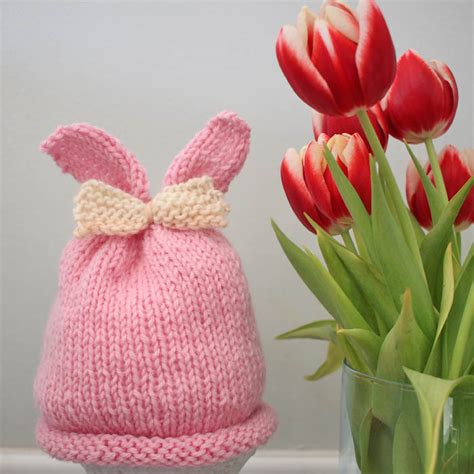 Free Easter Knitting Patterns - Gina Michele