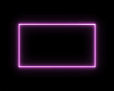 Twitch Animated Camera Overlay Purple Neon Webcam Border With ...