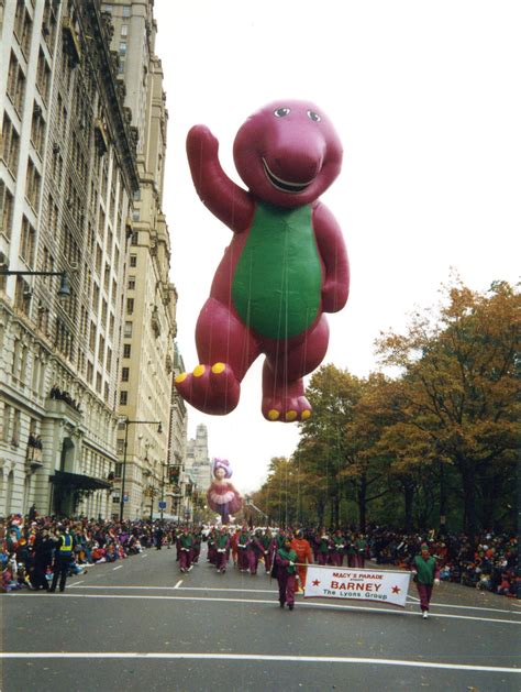 Macy's Thanksgiving Day Parade - Barney Balloon | Brian Blevins | Flickr