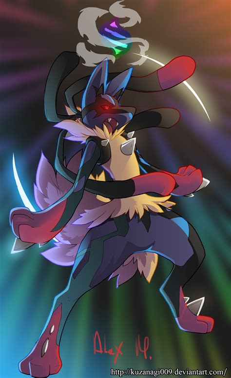 Mega Lucario by KUZANAGI009 on DeviantArt