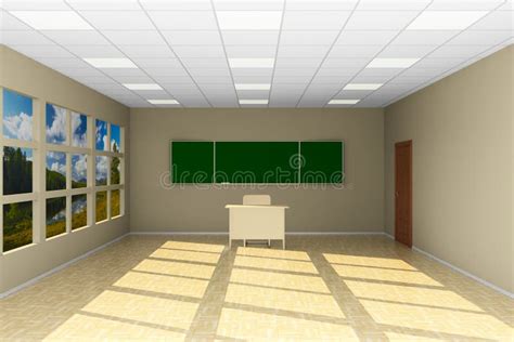 Empty Classroom Wallpaper