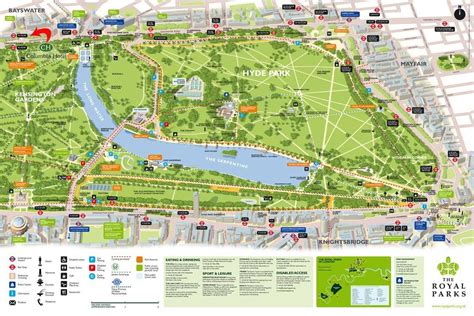 Hyde Park London Maps