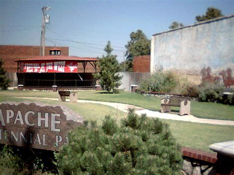 Exploring Oklahoma History - Apache, Oklahoma - Downtown