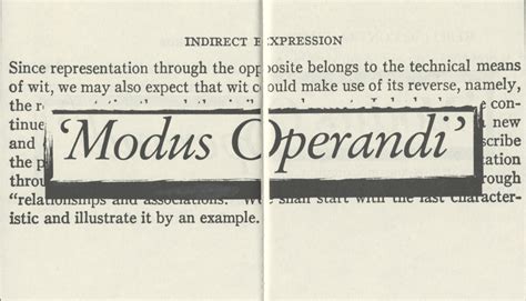 Paris Review - Modus Operandi