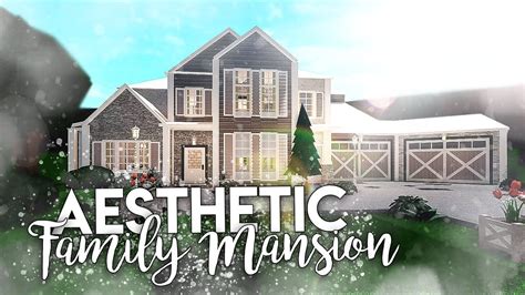 Bloxburg Aesthetic Family Home House Build