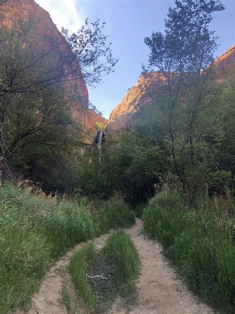 Hiking and Camping at Lower Calf Creek Falls, Utah - Karabou Adventures