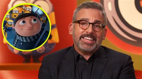 Steve Carell on Voicing A Young Gru in MINIONS: RISE OF GRU - YouTube