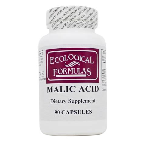 Buy Malic Acid 600mg- 90 capsules Supplement Online | Spectrum Supplements