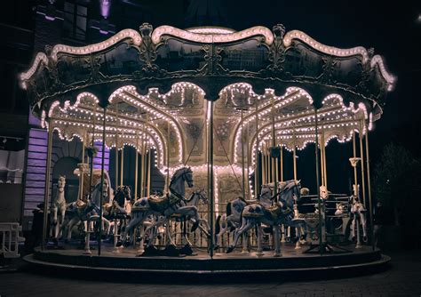 Carousel Night Lights - Free photo on Pixabay - Pixabay