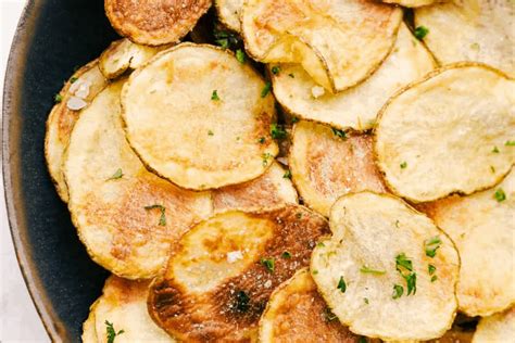 Crispy Air Fryer Potato Chips {Only 3 Ingredients} | The Recipe Critic