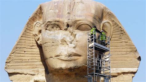 Restoring the SPHINX | Restoring the Sphinx to its original form, as if ...