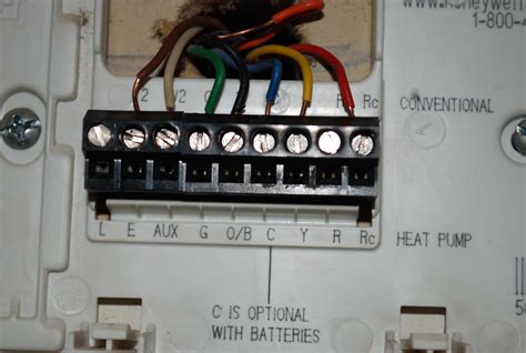 Wiring for a new honeywell thermostat - Home Improvement Stack Exchange