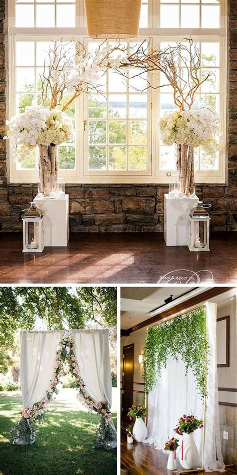 33 Wedding Backdrop Ideas For Ceremony, Reception & More #2552092 ...