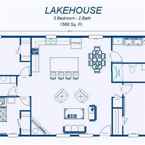 Lake House By Alta Floor Plan - Sexy home