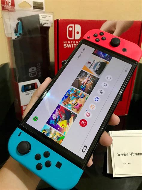 Nintendo switch Oled with games, Video Gaming, Video Game Consoles ...