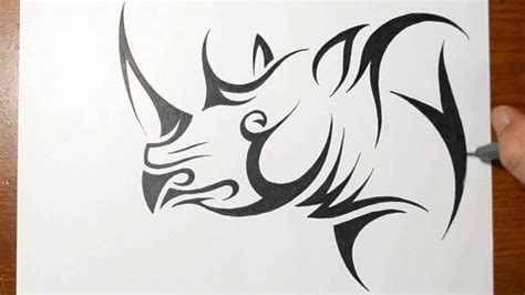 Easy Tribal Animal Tattoo - Wiki Tattoo