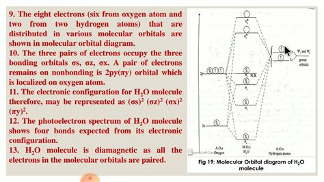 Molecular orbital diagram for H2O (water) Molecule - YouTube