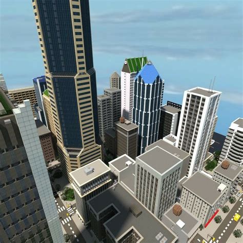 Minecraft Skyscraper, Minecraft Modern City, Minecraft City Buildings ...