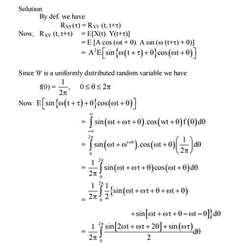 Correlation and Spectral Density