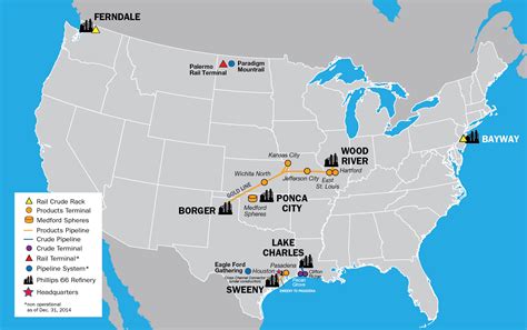 1979 Oil Refineries Usa Map - Map