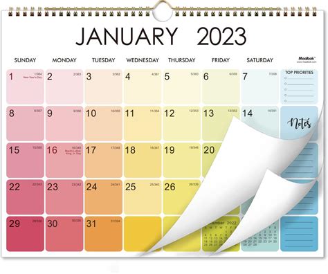 Amazon.com : 2023-2024 Calendar - 2023-2024 Wall Calendar from Jan 2023 ...