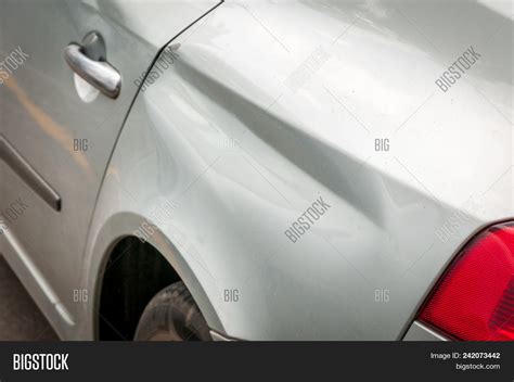 Damaged Car. Rear Side Image & Photo (Free Trial) | Bigstock