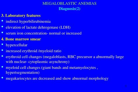 PPT - MEGALOBLASTIC ANEMIAS PowerPoint Presentation, free download - ID ...