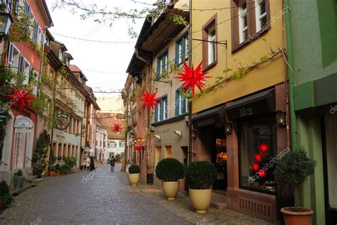 Street of Freiburg old town, Germany — Stock Photo © begepotam #2083163