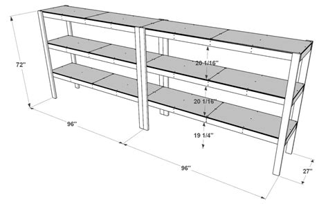 Easy DIY garage shelves plan - DIY projects plans